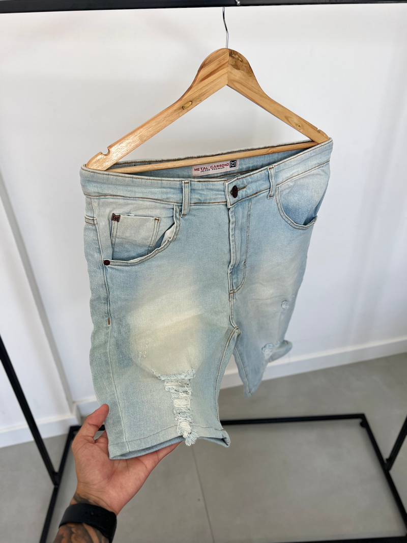 Bermuda Jeans - Metal
