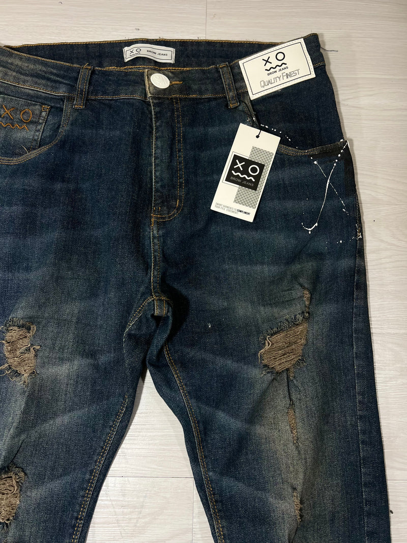 Calça jeans - Brown