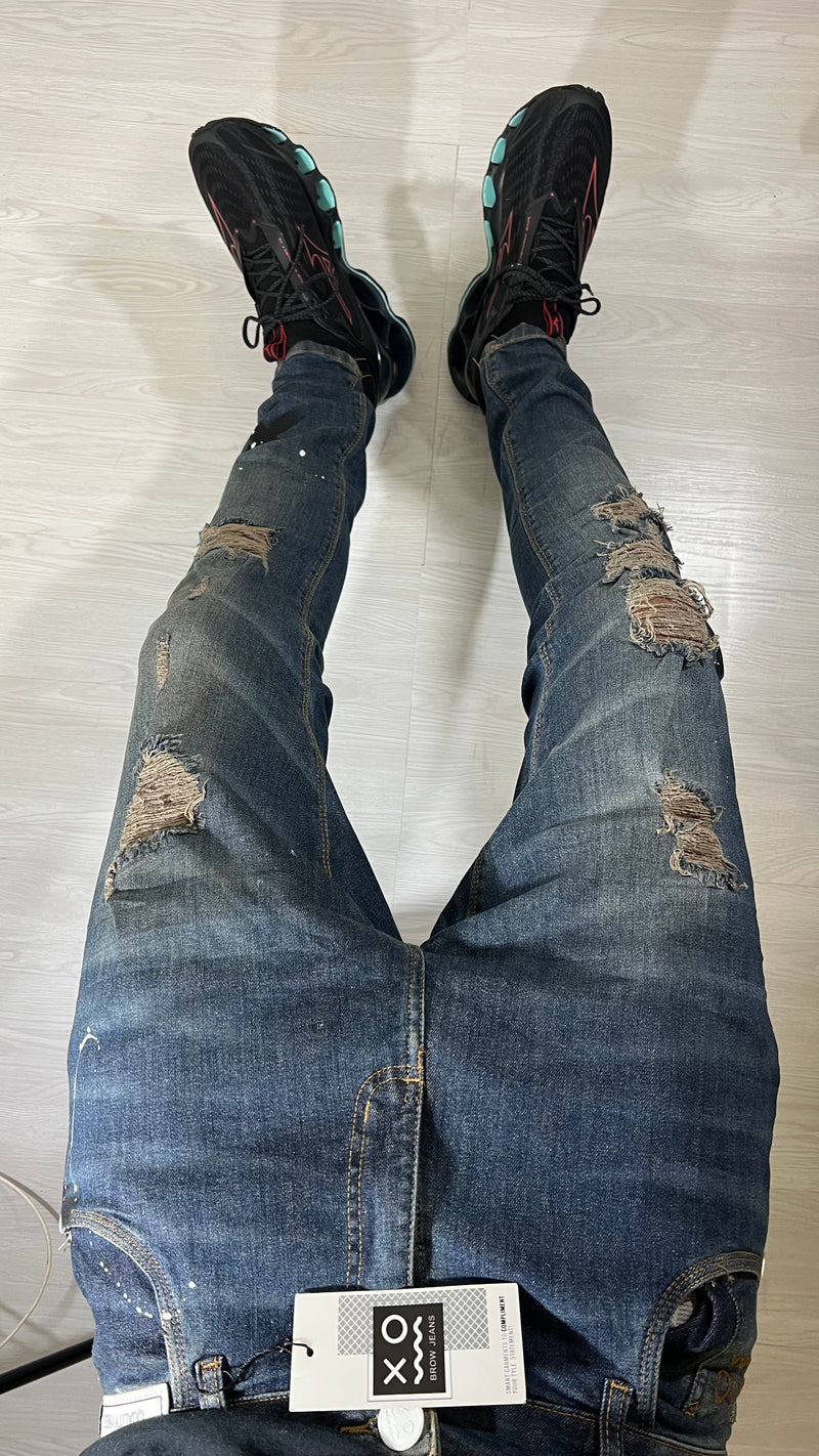 Calça jeans - Brown